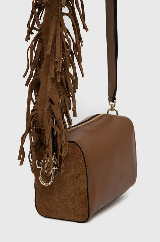 коричневий Шкіряна сумочка Furla Жіночий