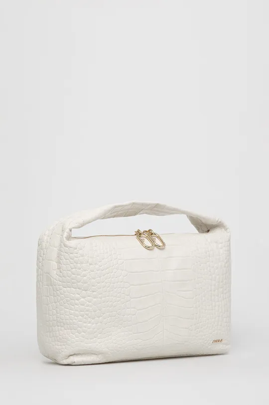 Δερμάτινη τσάντα Furla λευκό