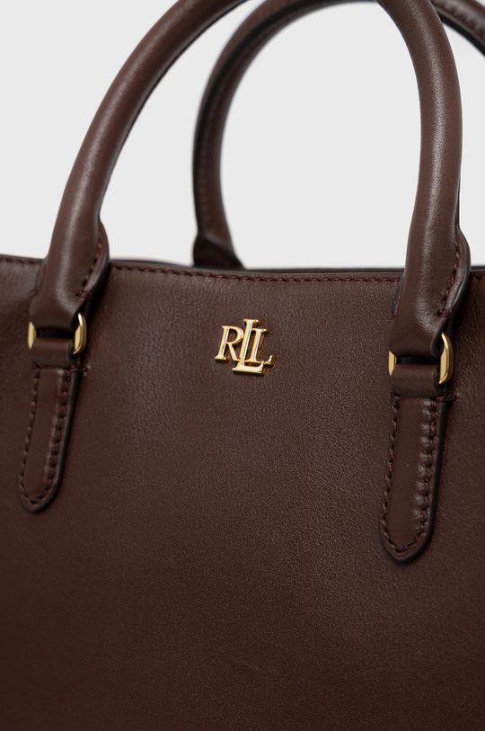 Kožená kabelka Lauren Ralph Lauren  Hlavní materiál: 100% Přírodní kůže Podšívka: 100% Polyester