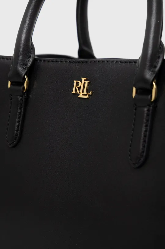 чорний Шкіряна сумочка Lauren Ralph Lauren