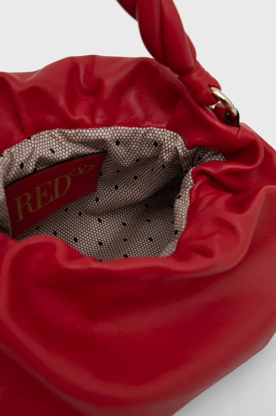 κόκκινο Δερμάτινη τσάντα Red Valentino