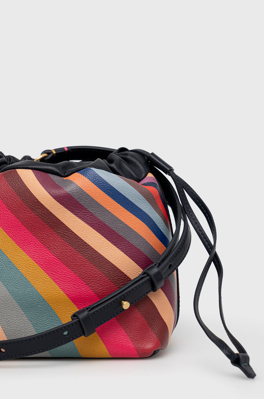 Paul Smith torebka skórzana 100 % Skóra naturalna