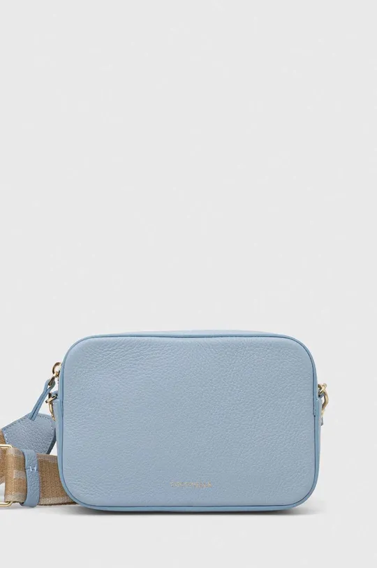 μπλε Δερμάτινη τσάντα Coccinelle Γυναικεία