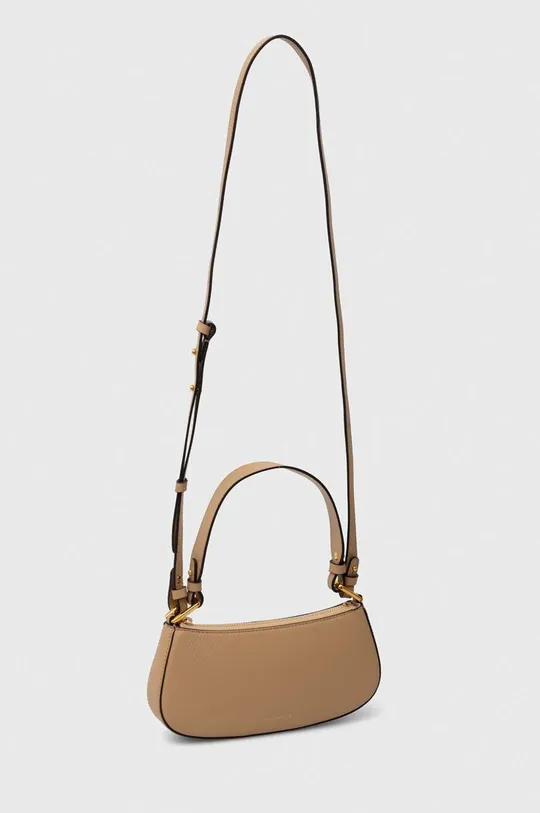 Coccinelle borsa a mano in pelle beige