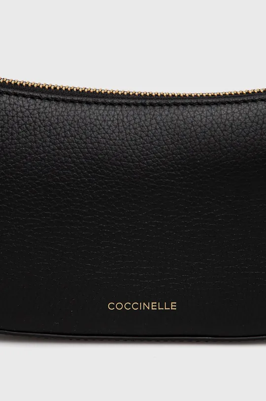 fekete Coccinelle bőr táska