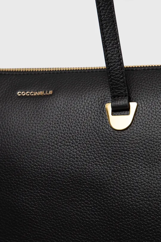 črna Usnjena torbica Coccinelle