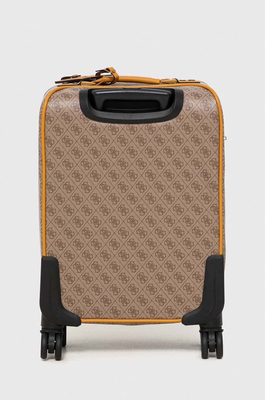 brązowy Guess walizka