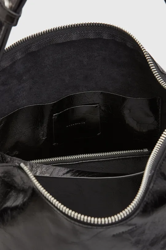 Шкіряна сумочка AllSaints чорний