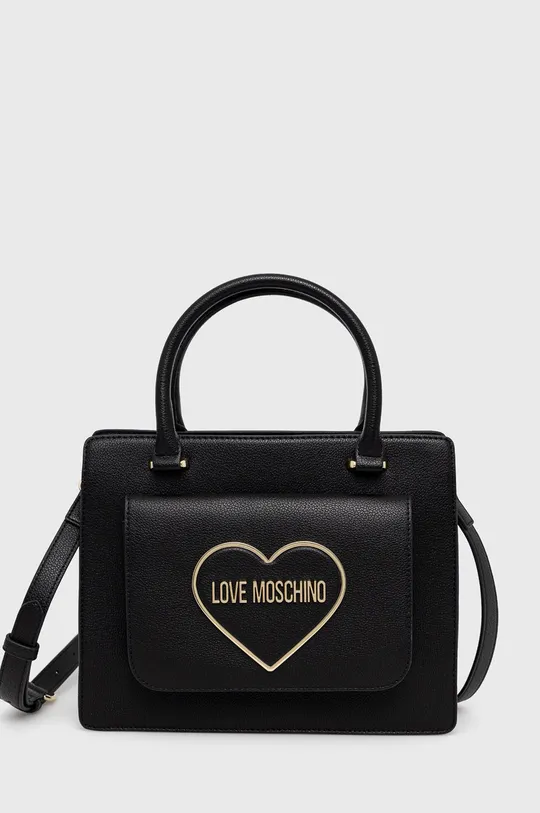 czarny Love Moschino torebka Damski