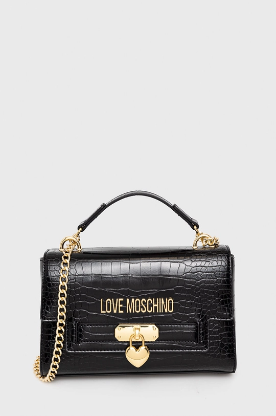 czarny Love Moschino torebka Damski