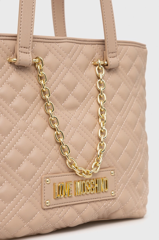 beżowy Love Moschino torebka