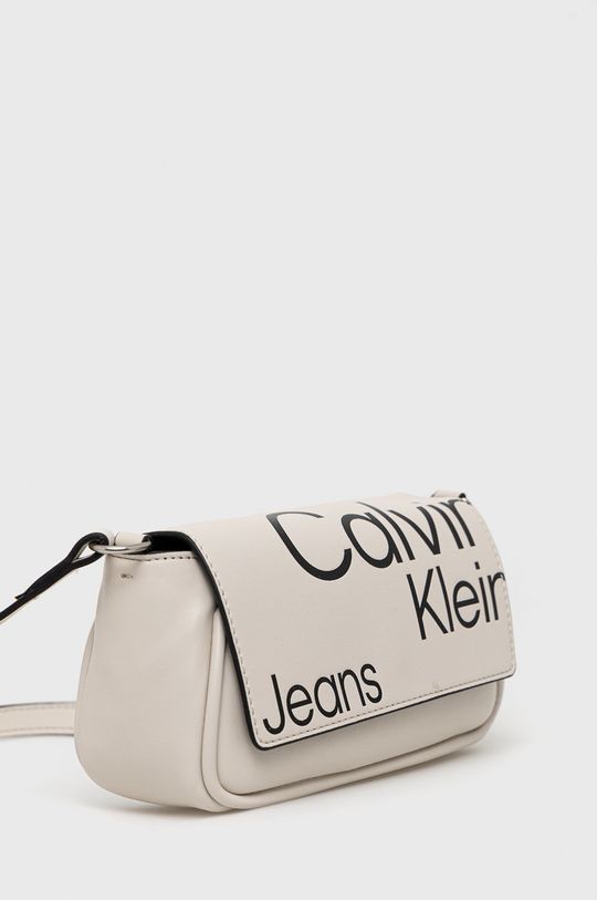 Kabelka Calvin Klein Jeans smetanová