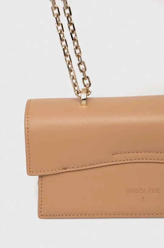 Δερμάτινη τσάντα Patrizia Pepe Κύριο υλικό: 100% Φυσικό δέρμα Φόδρα: 100% Πολυεστέρας