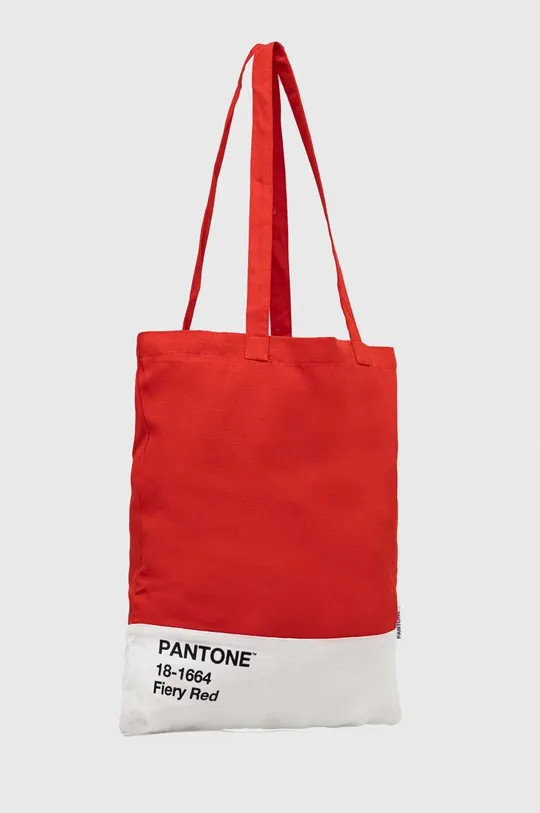 Τσάντα United Colors of Benetton X Pantone κόκκινο