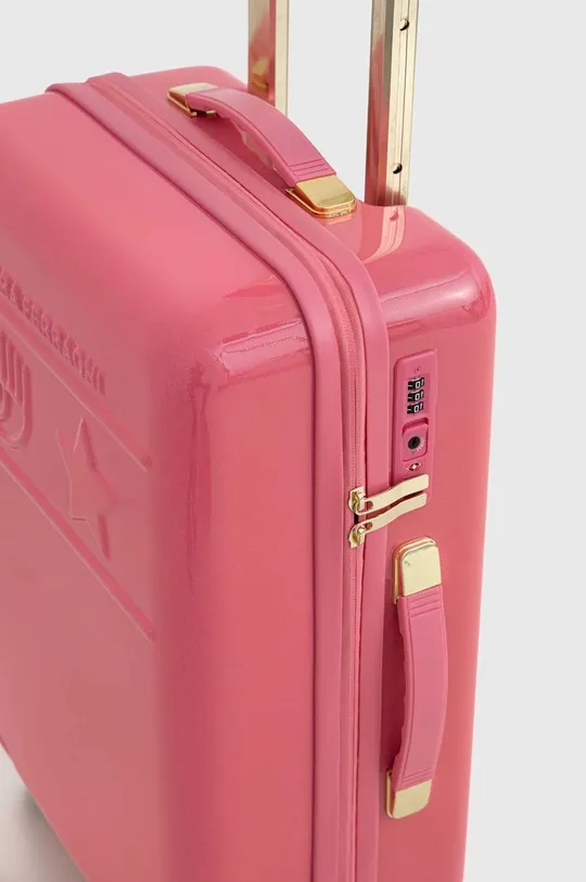 różowy Chiara Ferragni walizka