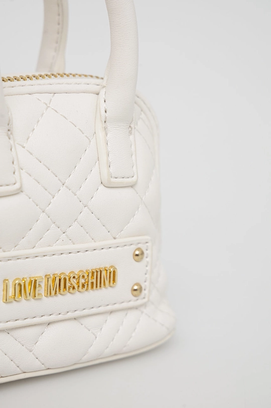 biela Listová kabelka Love Moschino