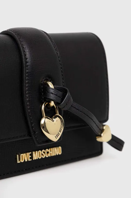 črna torbica Love Moschino