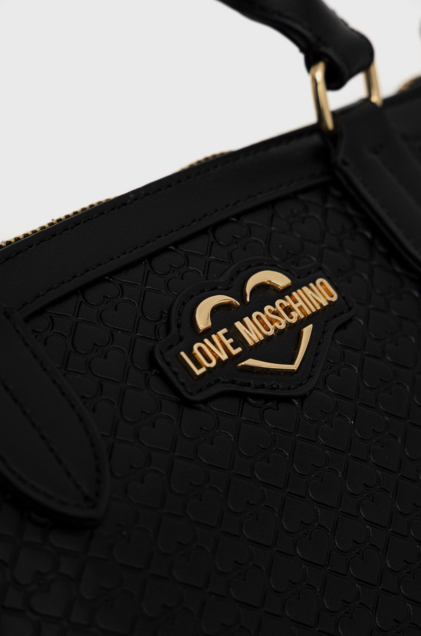 Kabelka Love Moschino čierna farba ANSWEAR.sk