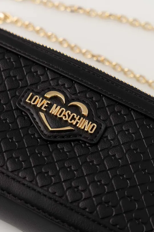 чорний Клатч Love Moschino