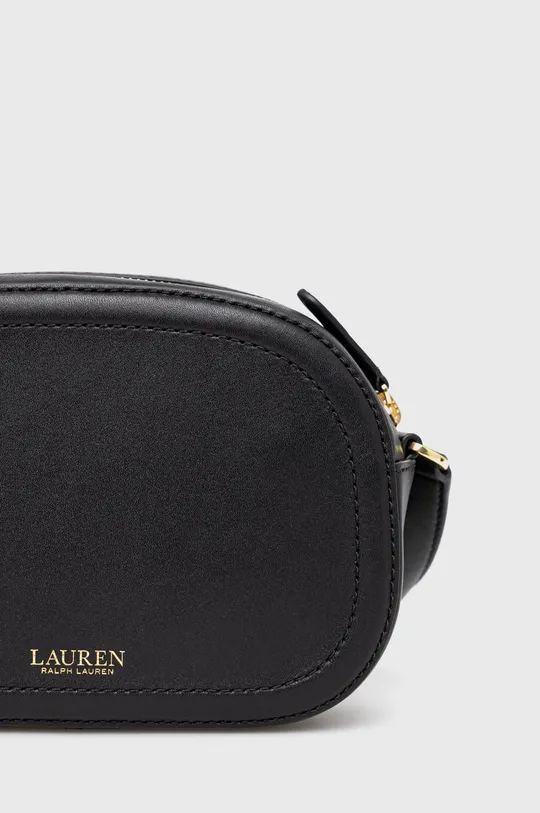 crna Kožna torba Lauren Ralph Lauren