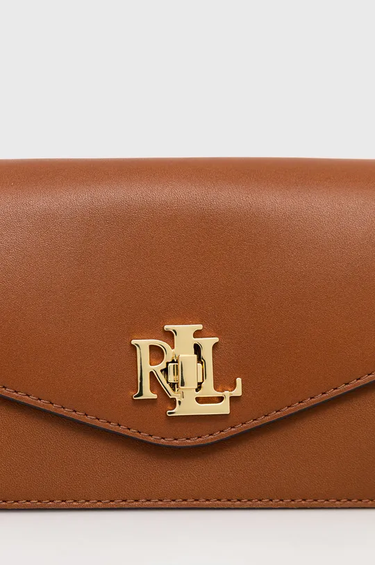 Kožená kabelka Lauren Ralph Lauren  Základná látka: 100% Hovädzia koža Podšívka: 100% Polyester