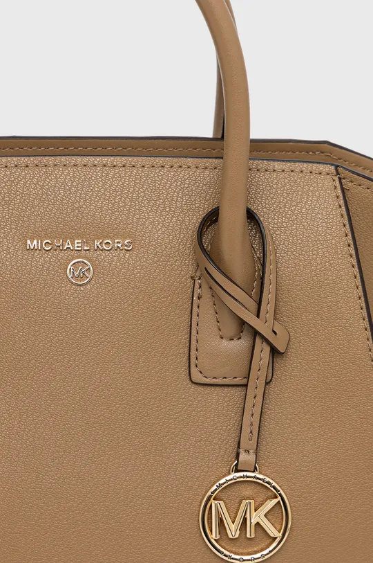 Шкіряна сумочка MICHAEL Michael Kors коричневий