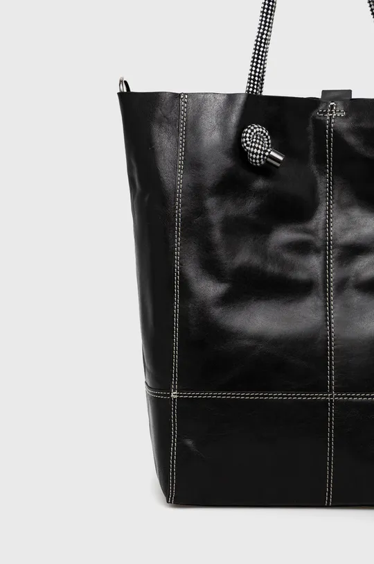 Δερμάτινη τσάντα Pepe Jeans  Κύριο υλικό: 100% Δέρμα βοοειδών Άλλα υλικά: 100% Βαμβάκι