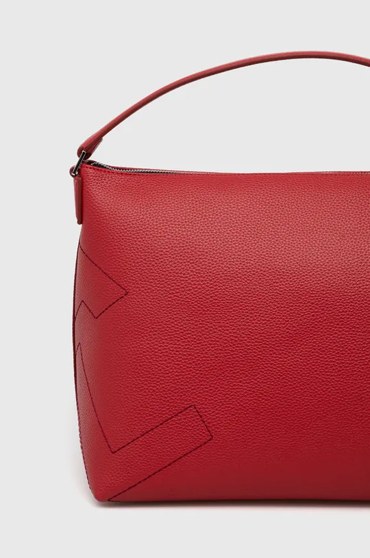 Kožna torba Karl Lagerfeld  Temeljni materijal: Prirodna koža Postava: Tekstilni materijal