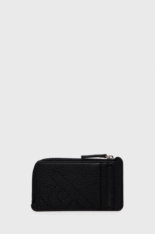 černá Kožená peněženka Karl Lagerfeld Dámský