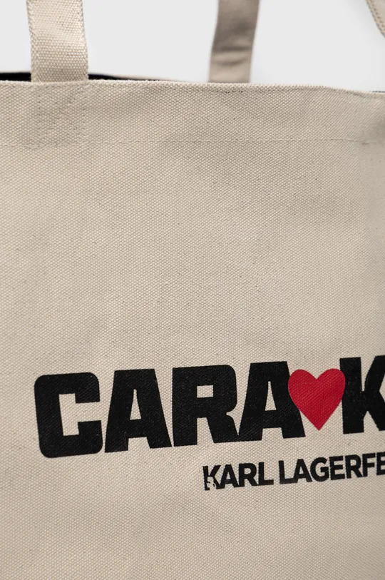 μπεζ Τσάντα Karl Lagerfeld Karl Lagerfeld X Cara Delevingne