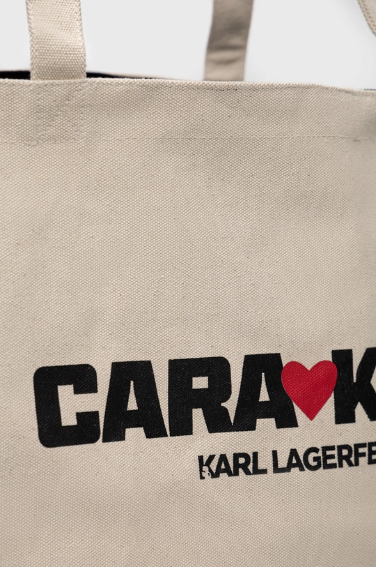 beżowy Karl Lagerfeld torebka Karl Lagerfeld x Cara Delevingne