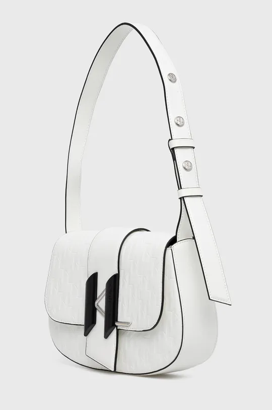 Кожаная сумочка Karl Lagerfeld белый