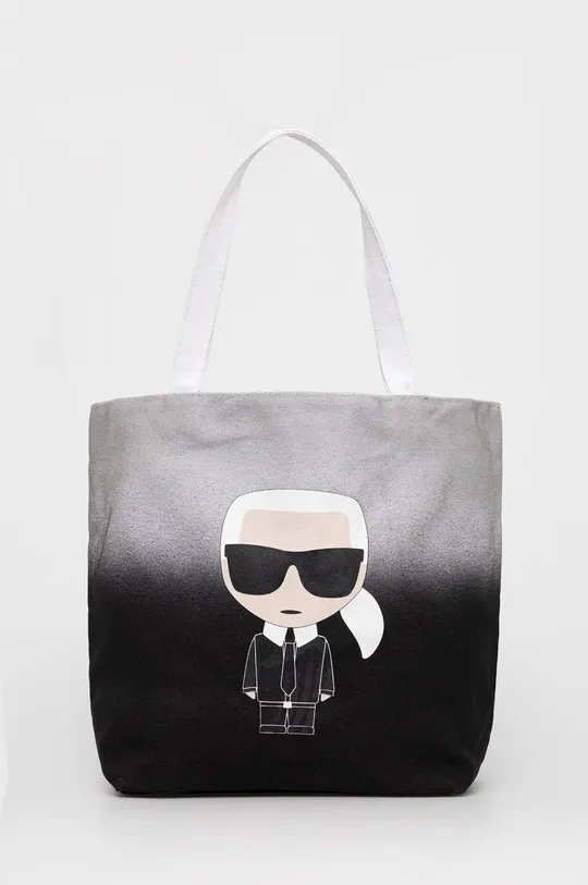 čierna Obojstranná kabelka Karl Lagerfeld Dámsky