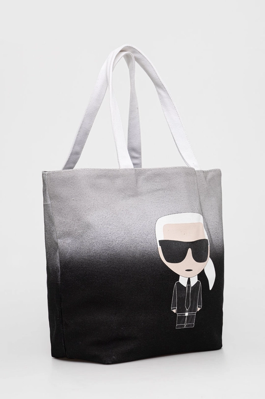 Karl Lagerfeld torebka dwustronna czarny