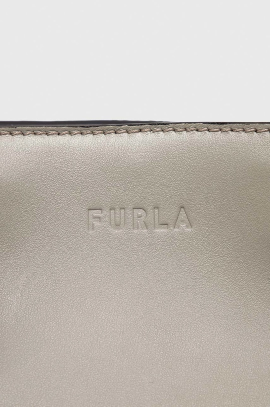 γκρί Δερμάτινη τσάντα Furla Miastella