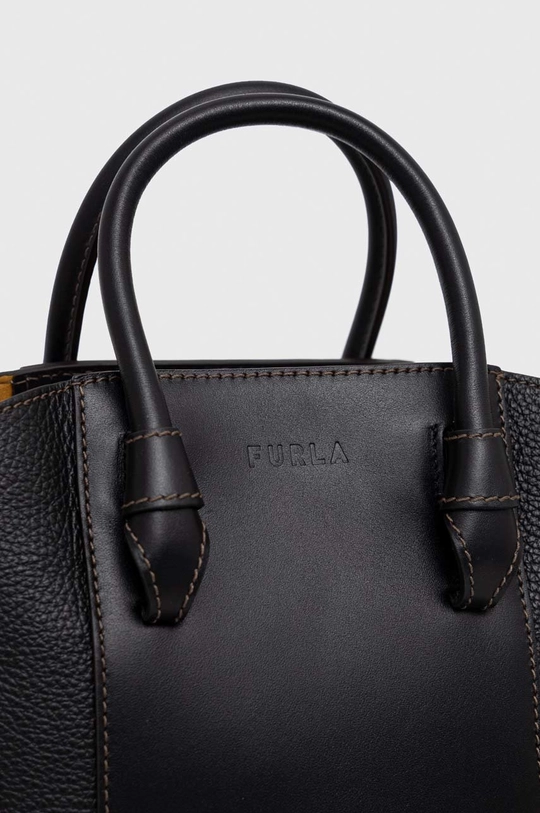 чорний Шкіряна сумочка Furla Miastella