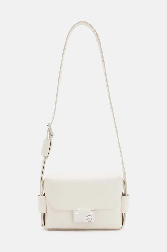 λευκό Δερμάτινη τσάντα AllSaints FRANKIE CROSSBODY Γυναικεία