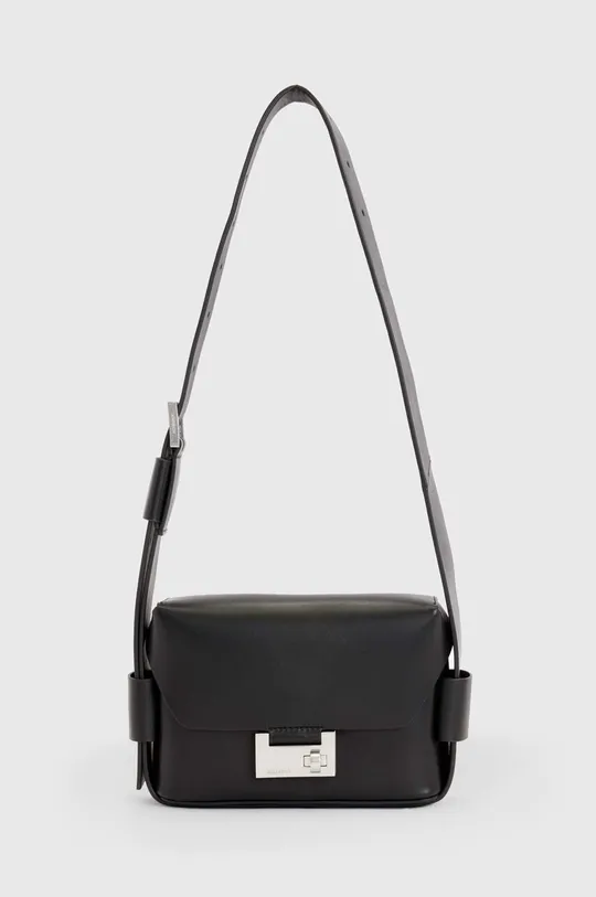 μαύρο Δερμάτινη τσάντα AllSaints Γυναικεία