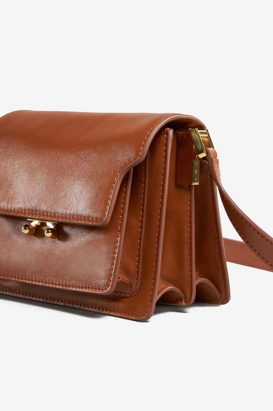 Kožna torba Marni Shoulder Bag Ženski