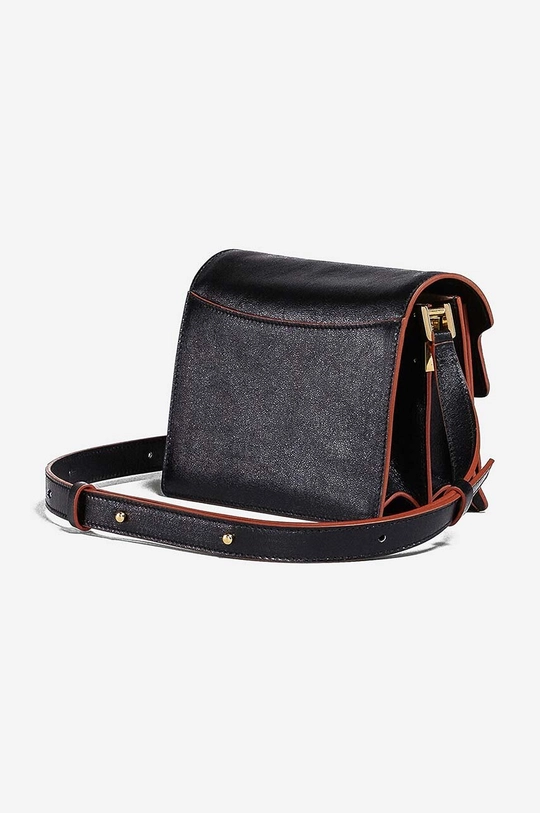 Kožna torba Marni Marni Shoulder Bag crna