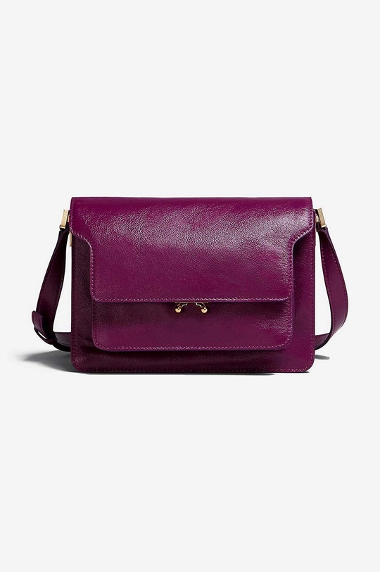 violetto Marni borsa a mano in pelle Donna