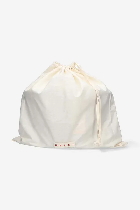 Кожена чанта Marni Основен материал: 100% естествена кожа Подплата: 61% полиамид, 39% полиестер