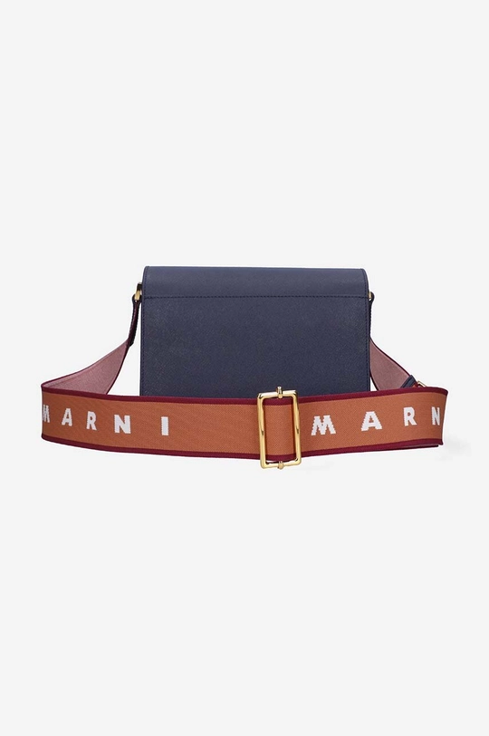 Marni leather handbag navy