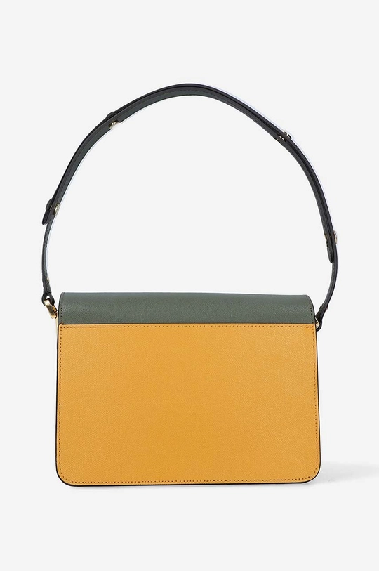 Marni leather handbag green