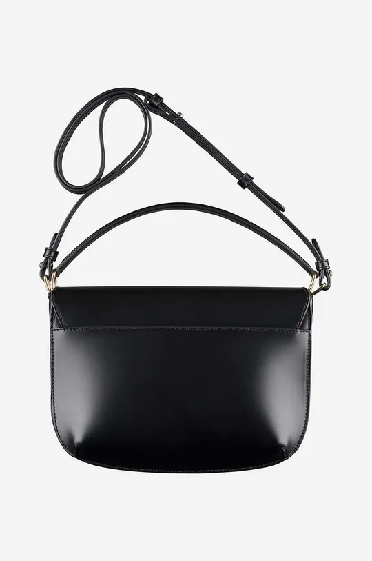 A.P.C. leather handbag Sarah Shoulder A Strap black