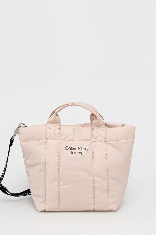 pastelowy różowy Calvin Klein Jeans torebka IU0IU00310.9BYY Dziewczęcy