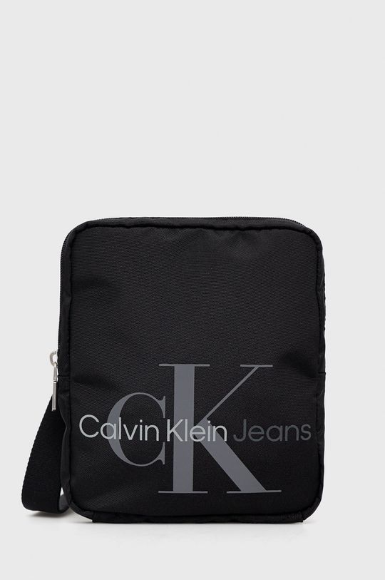 czarny Calvin Klein Jeans saszetka K50K509357.9BYY Męski