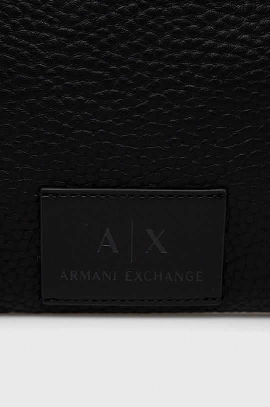 črna Torbica za okoli pasu Armani Exchange