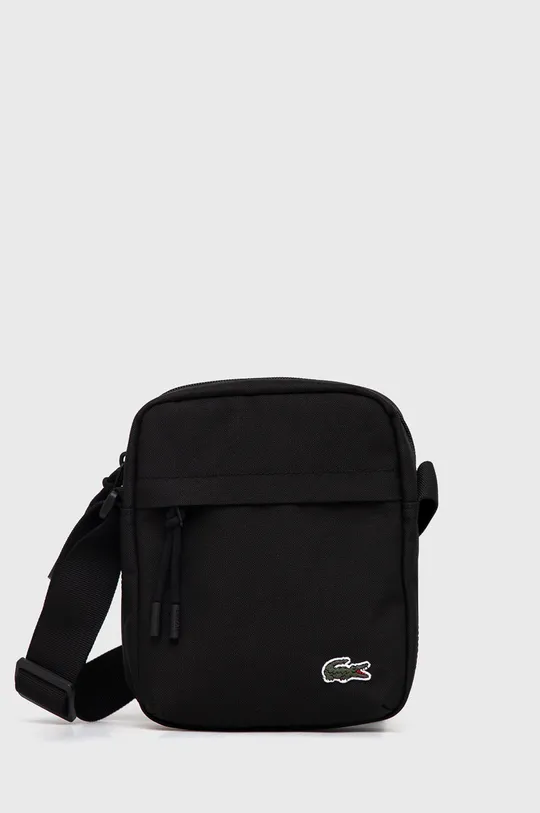 black Lacoste small items bag Unisex