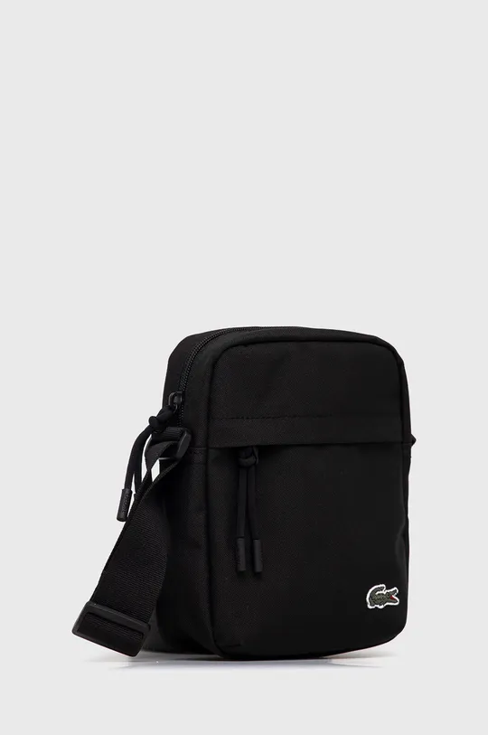 Malá taška Lacoste čierna